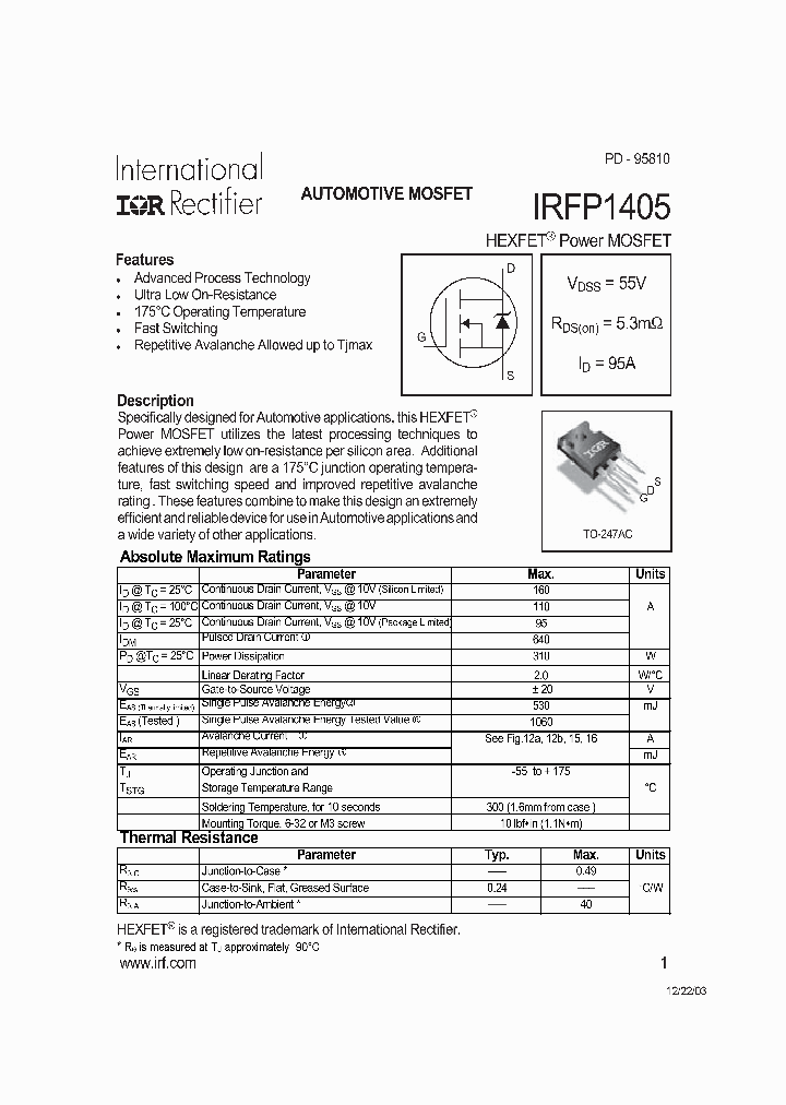 IRFP1405_195254.PDF Datasheet