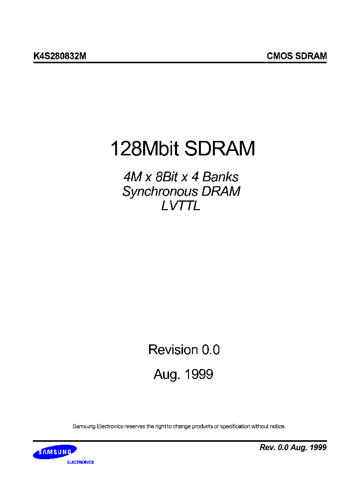 K4S280832M_37574.PDF Datasheet