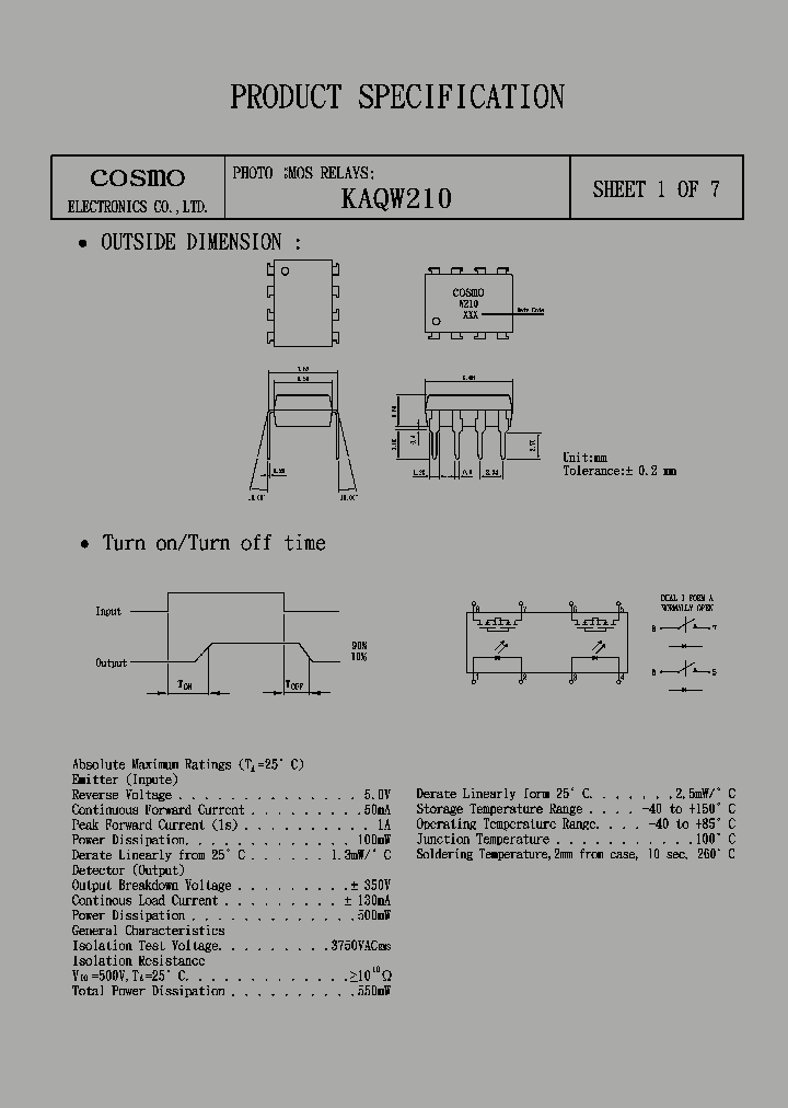 KAQW210_2153.PDF Datasheet