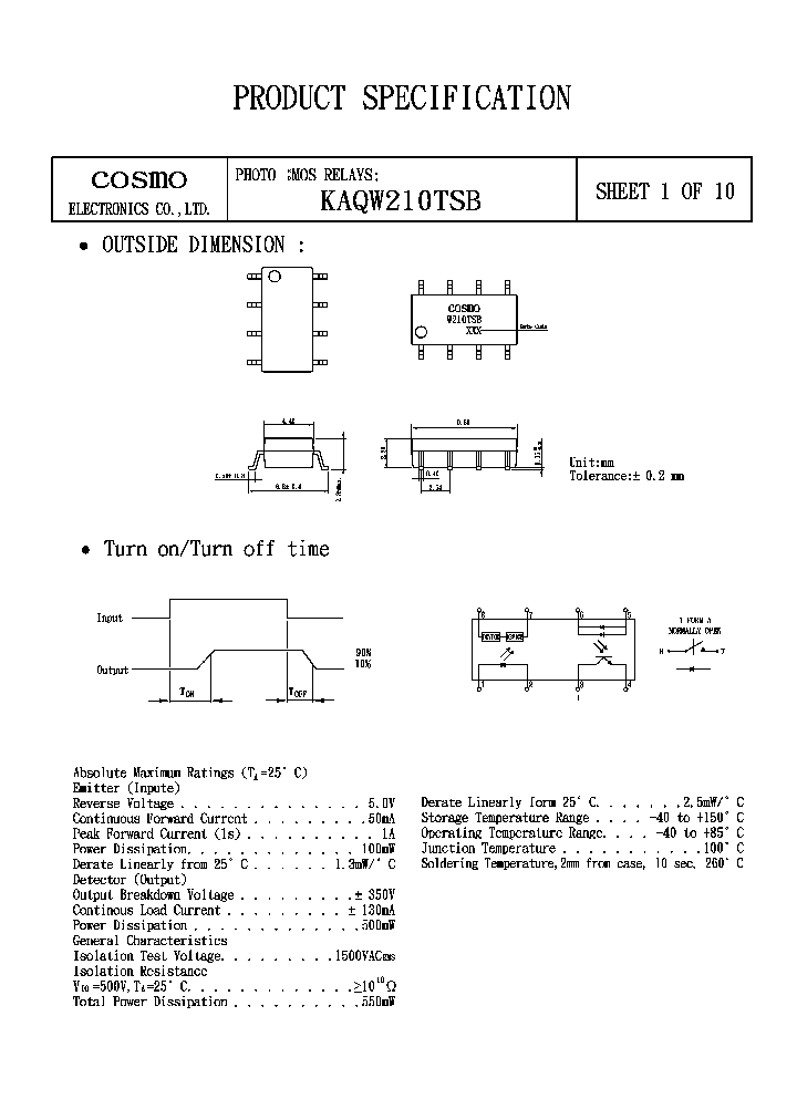 KAQW210TSB_2154.PDF Datasheet