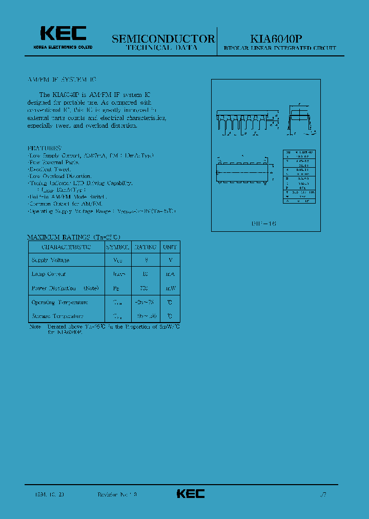 KIA6040_194544.PDF Datasheet