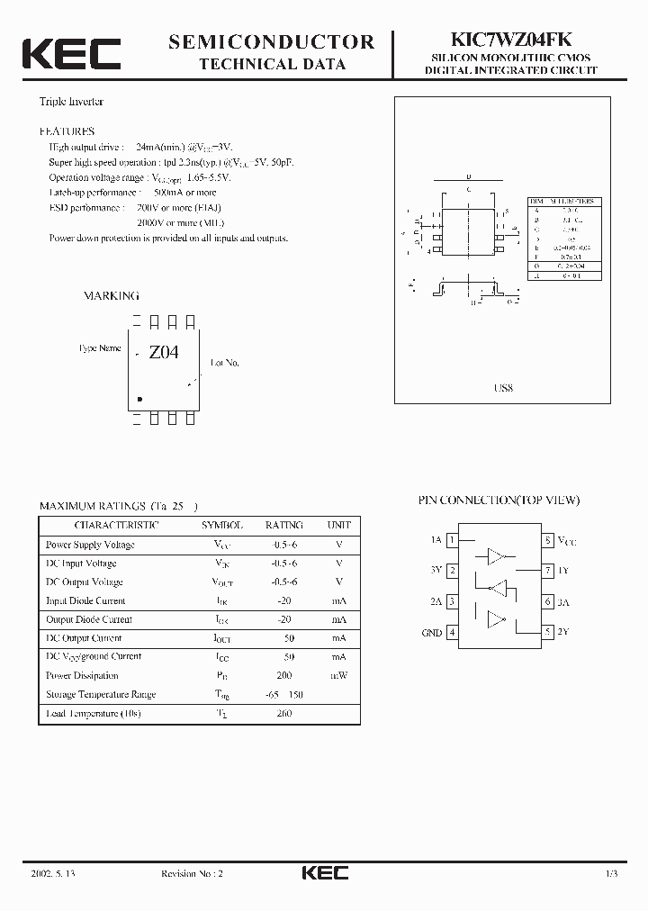 KIC7WZ04FK_35172.PDF Datasheet