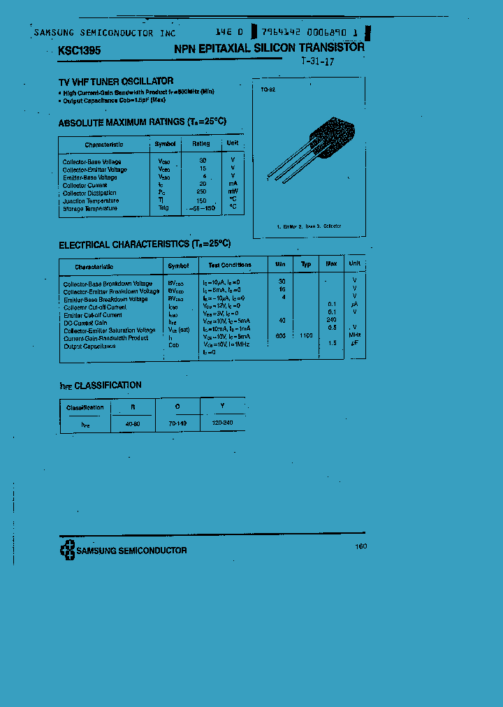 KSC1395_142941.PDF Datasheet