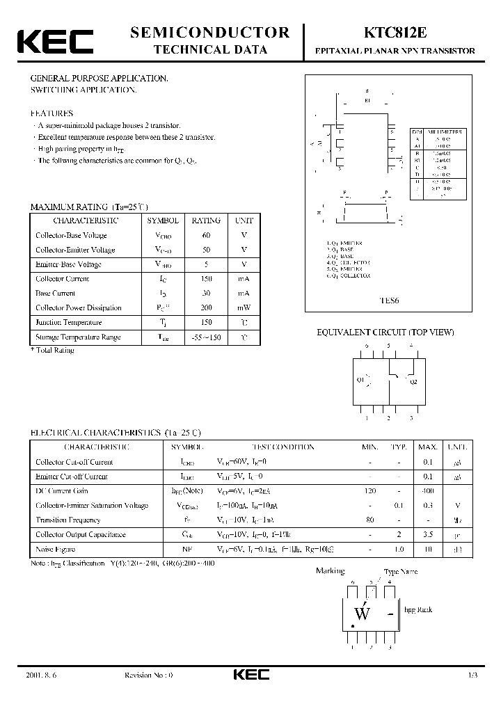 KTC812E_71011.PDF Datasheet