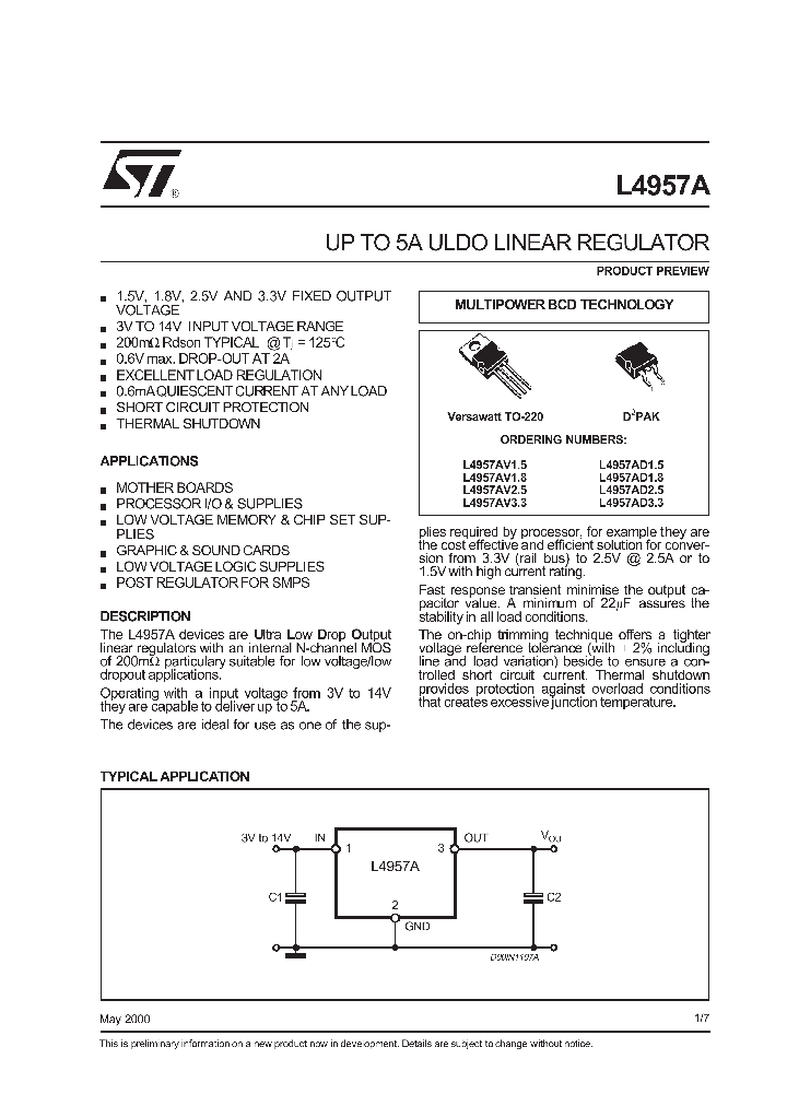 L4957A_157551.PDF Datasheet