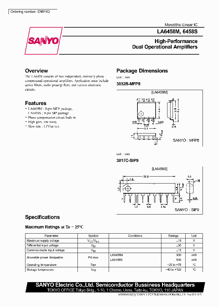 LA6458_102825.PDF Datasheet