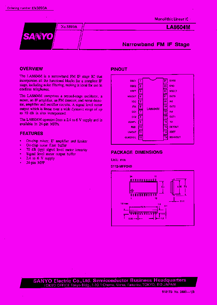 LA8604M_145490.PDF Datasheet