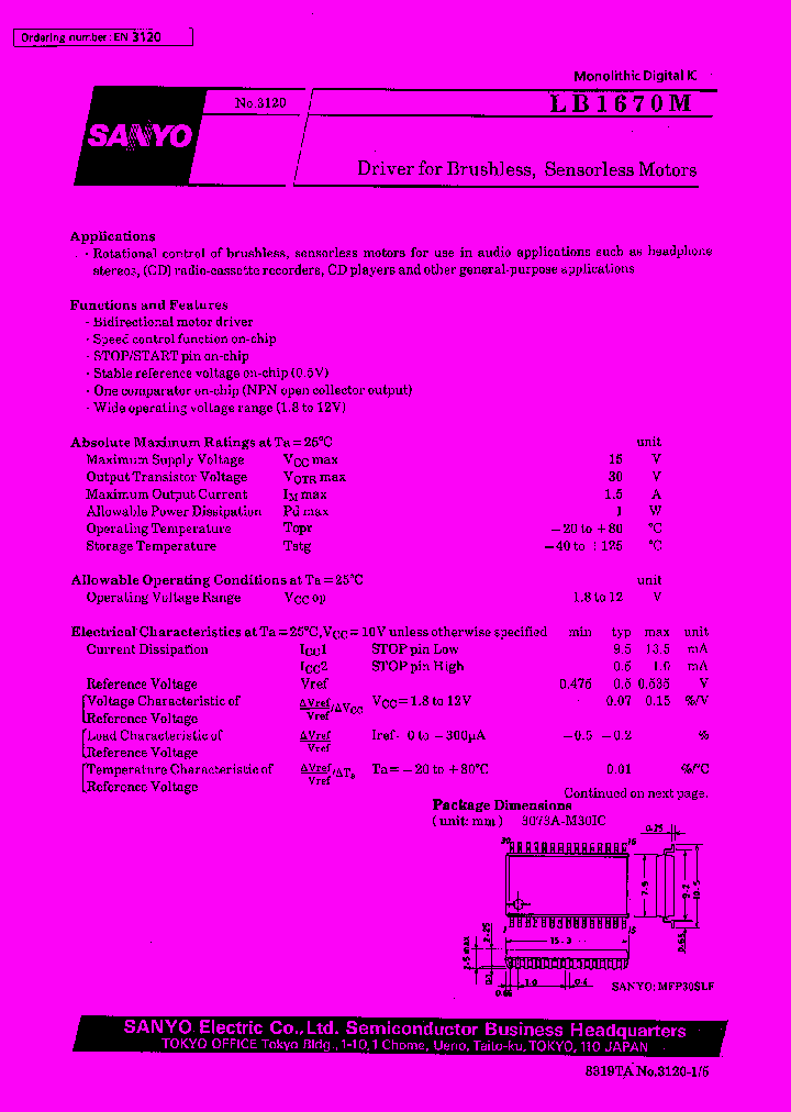 LB1670M_154019.PDF Datasheet