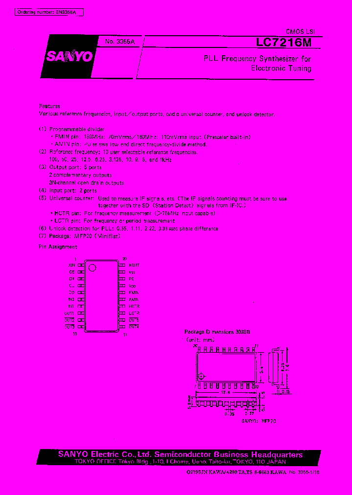 LC7216M_95009.PDF Datasheet