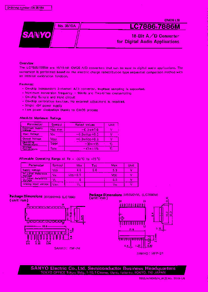 LC7886_158644.PDF Datasheet