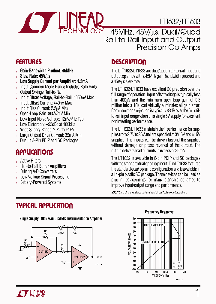 LT1633_148520.PDF Datasheet