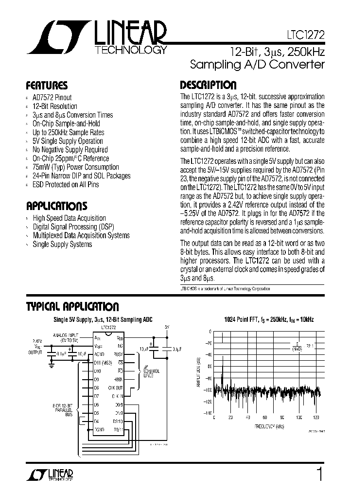 LTC1272_133225.PDF Datasheet