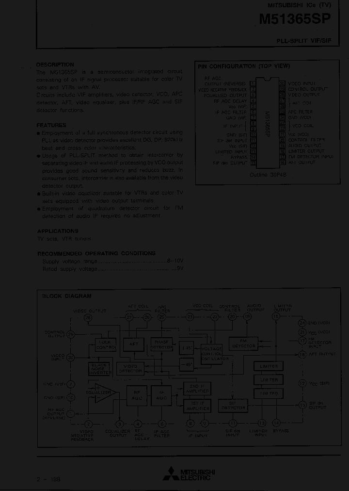 M51365SP_168473.PDF Datasheet