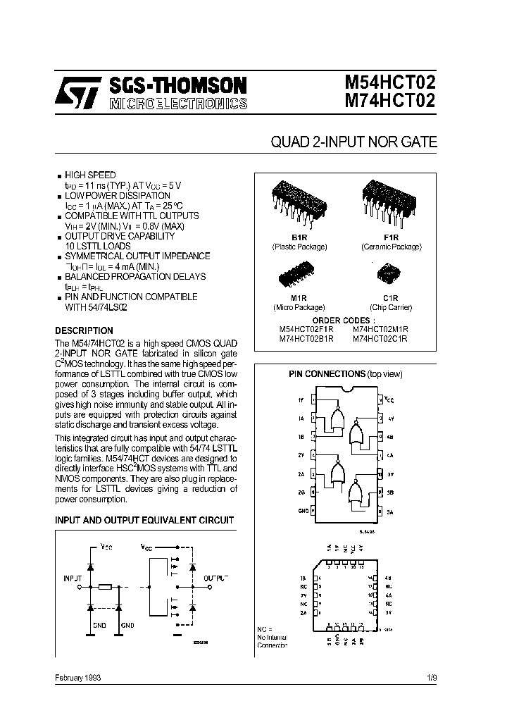 M74HCT02M1R_18900.PDF Datasheet