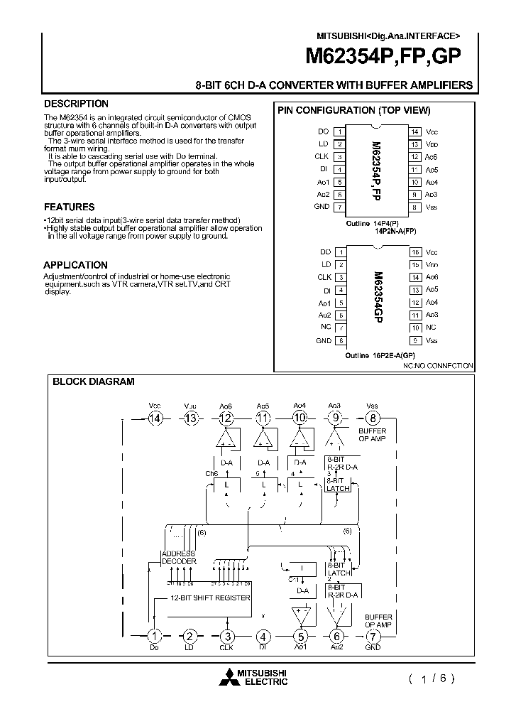 M62354FP_8925.PDF Datasheet