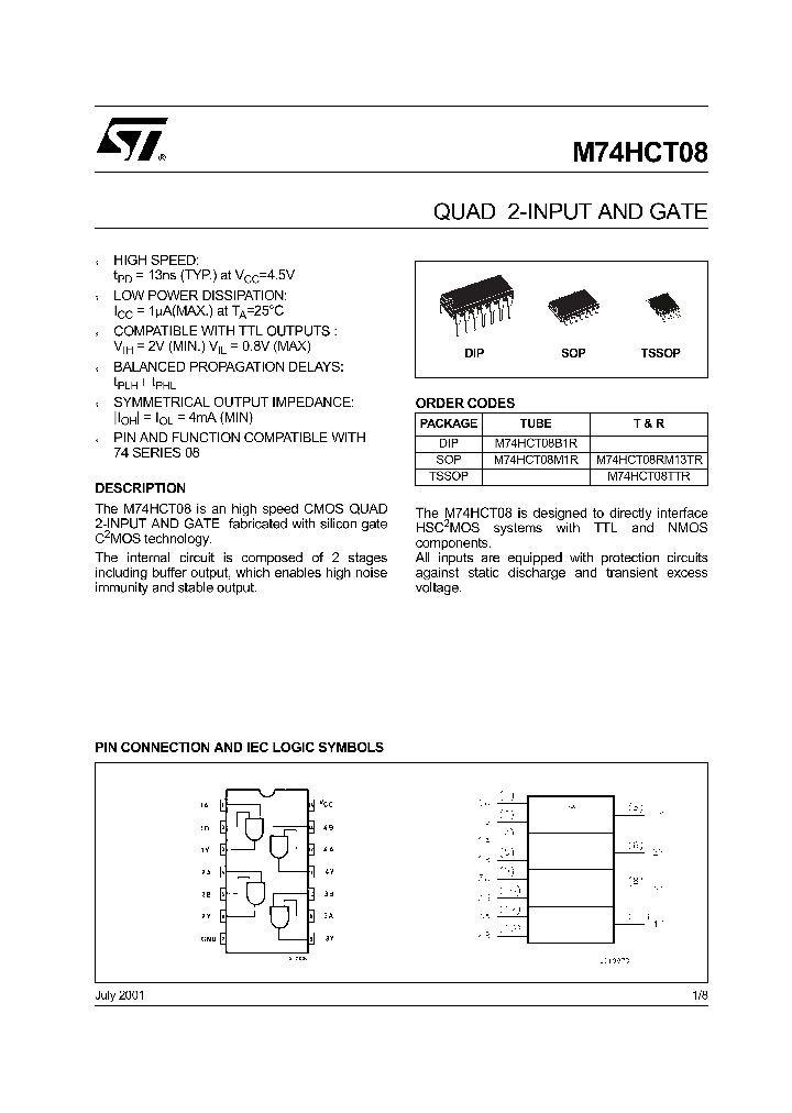 M74HCT08_18910.PDF Datasheet