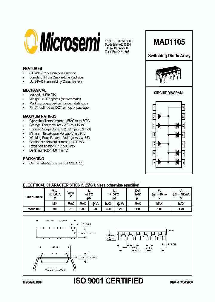 MAD1105_103001.PDF Datasheet