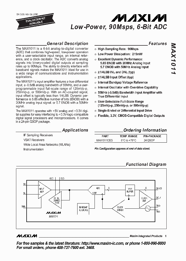 MAX1011_2754.PDF Datasheet