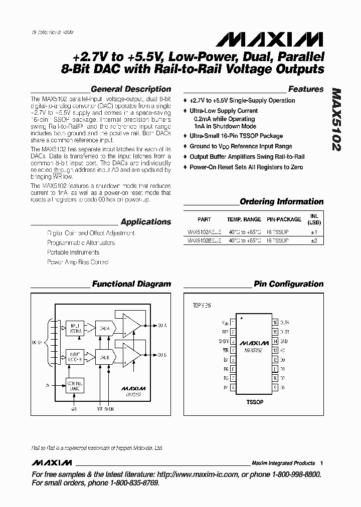 MAX5102_47673.PDF Datasheet