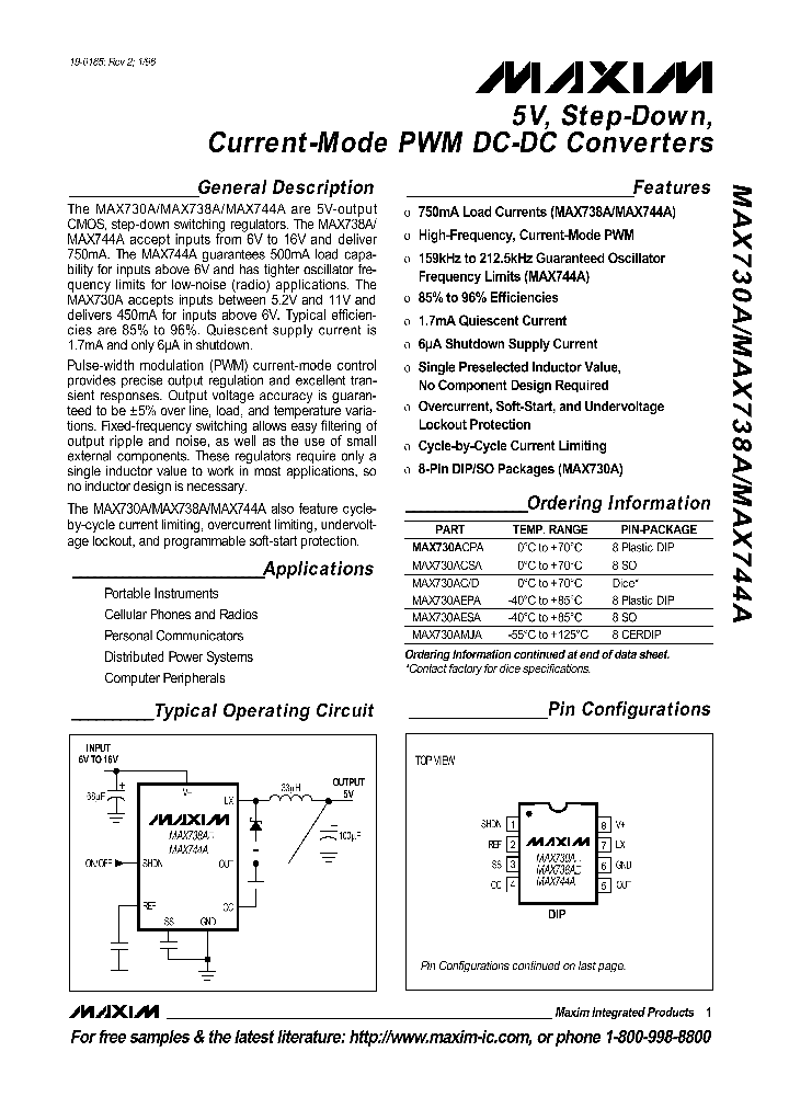 MAX730_79096.PDF Datasheet