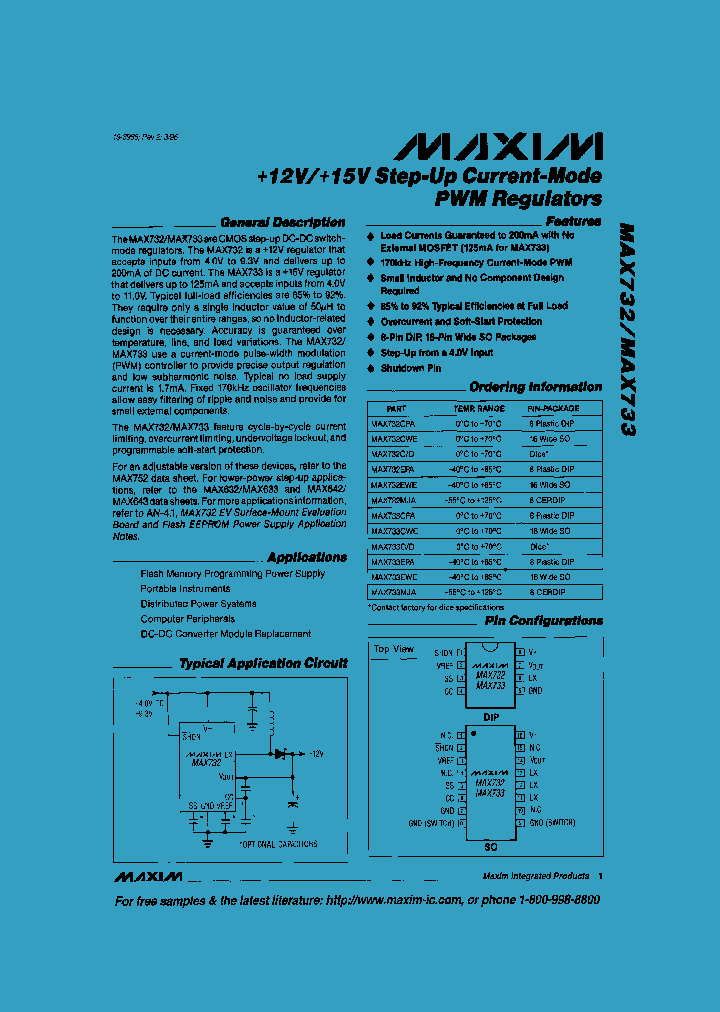 MAX732_106352.PDF Datasheet