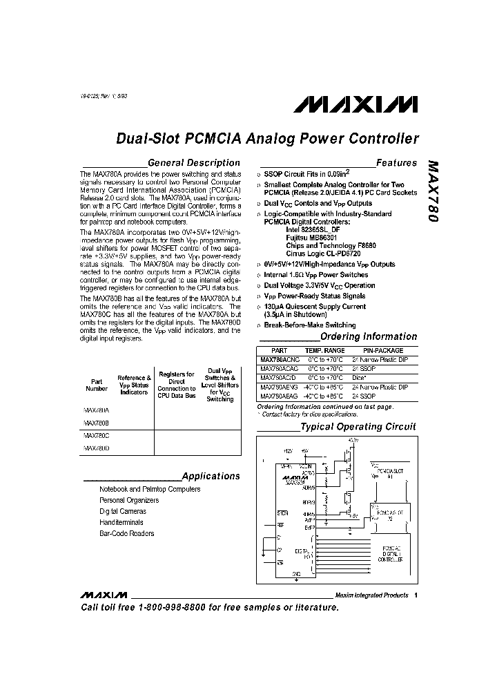 MAX780_146501.PDF Datasheet