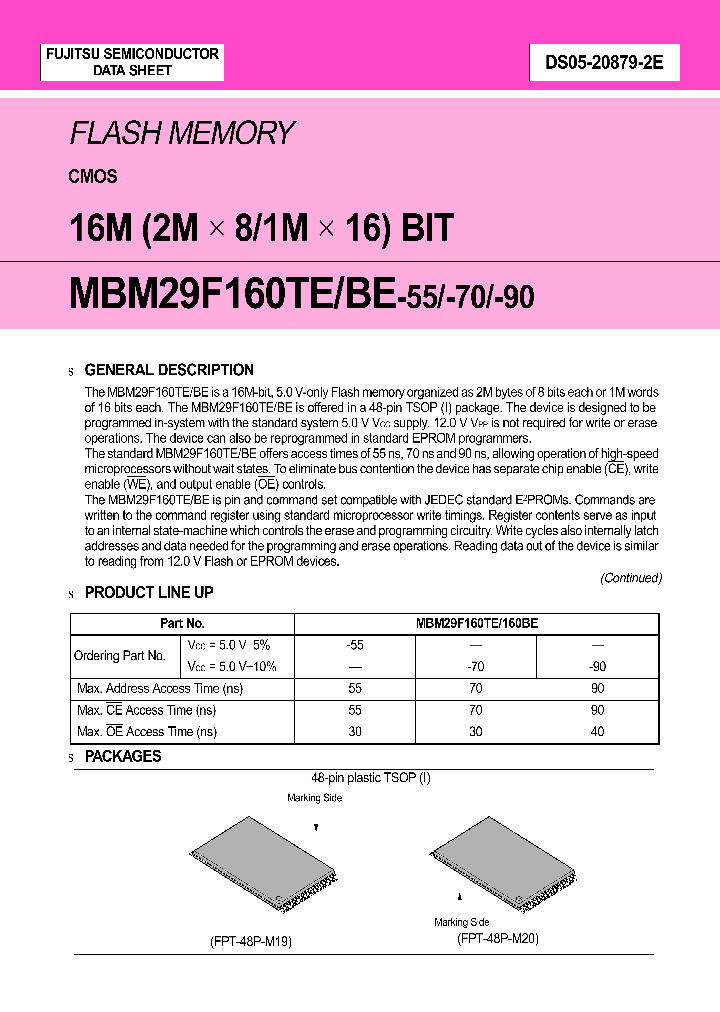 MBM29F160BE-55_89134.PDF Datasheet