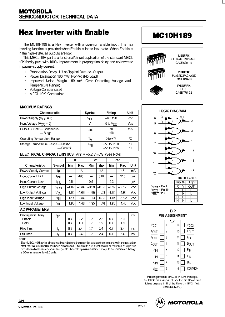 MC10H189_134830.PDF Datasheet