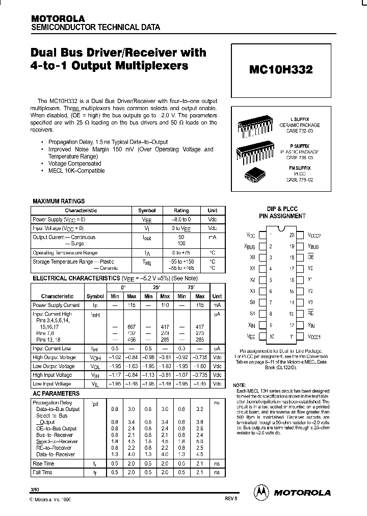 MC10H332_113749.PDF Datasheet