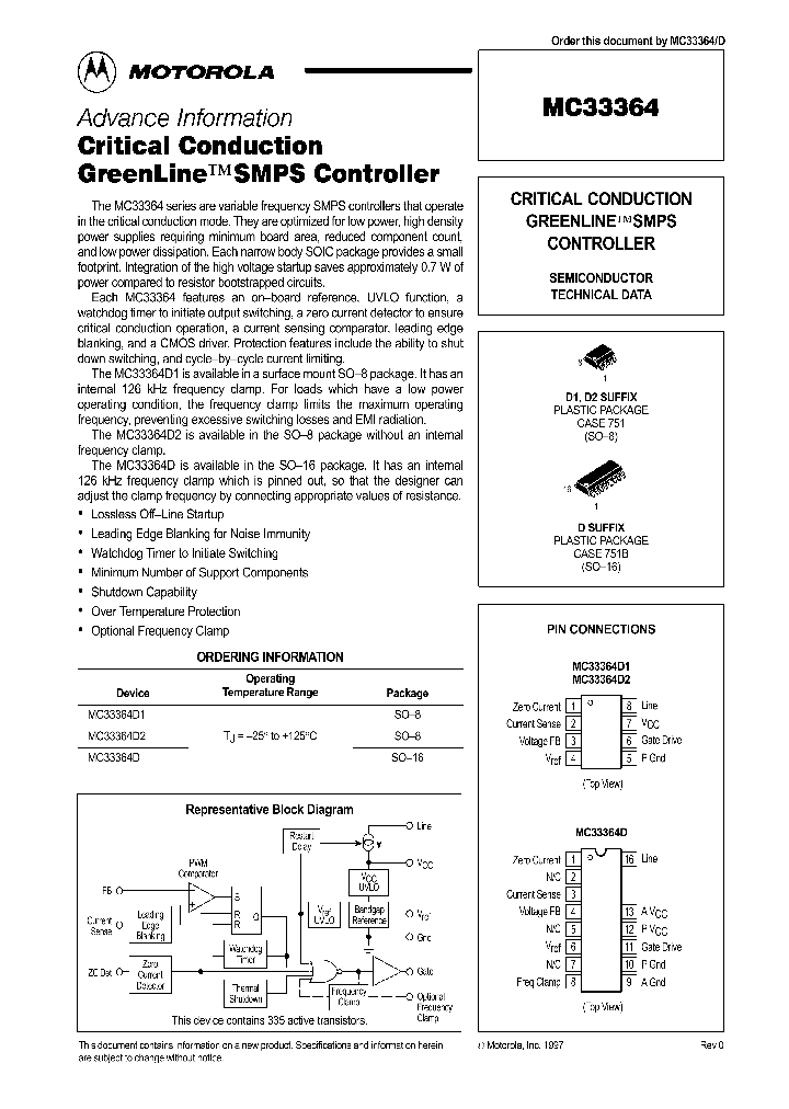 MC33364D_106333.PDF Datasheet