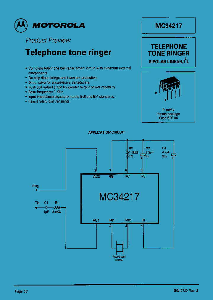 MC34217_129410.PDF Datasheet