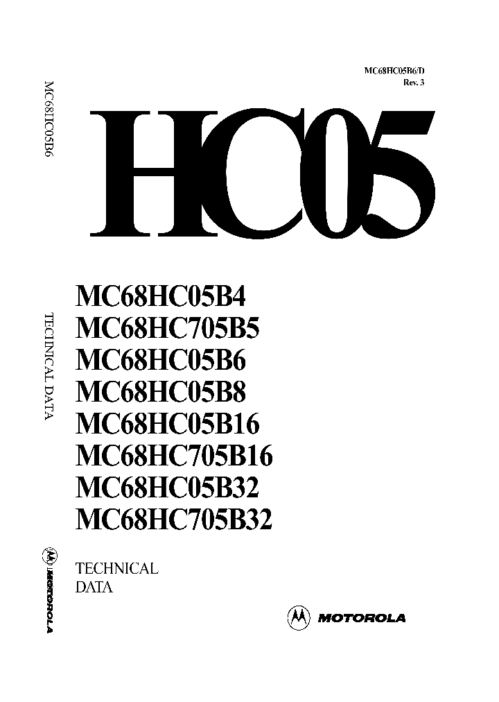 MC68HC05_31007.PDF Datasheet