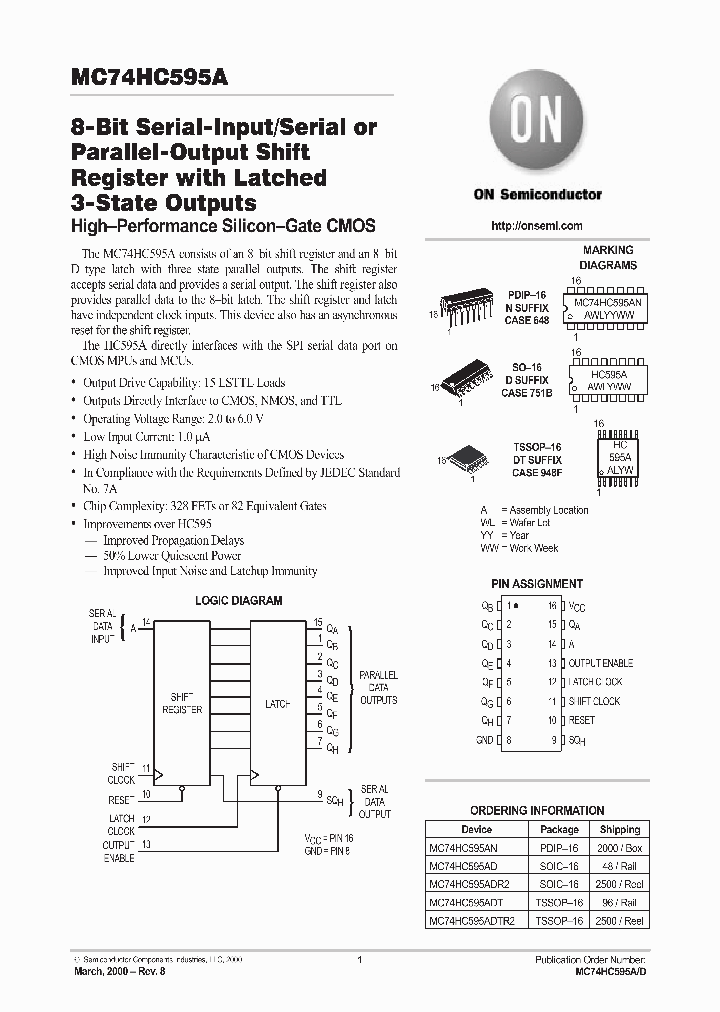 MC74HC595_78776.PDF Datasheet