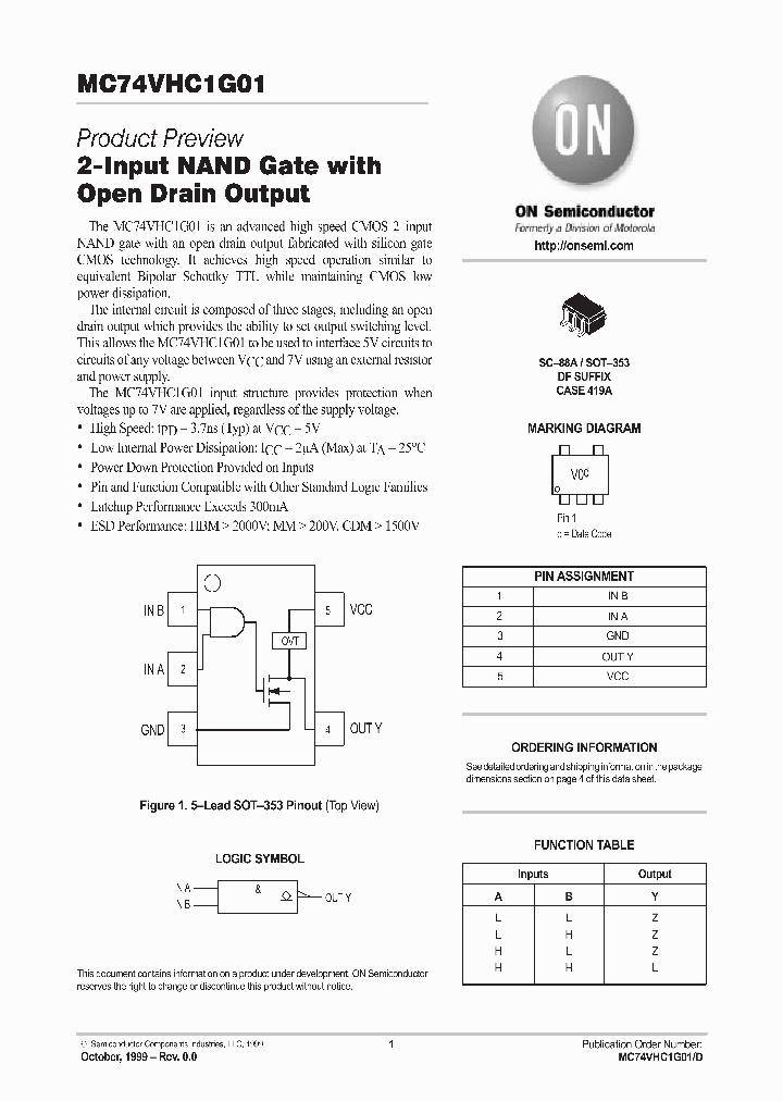 MC74VHC1G01_184827.PDF Datasheet