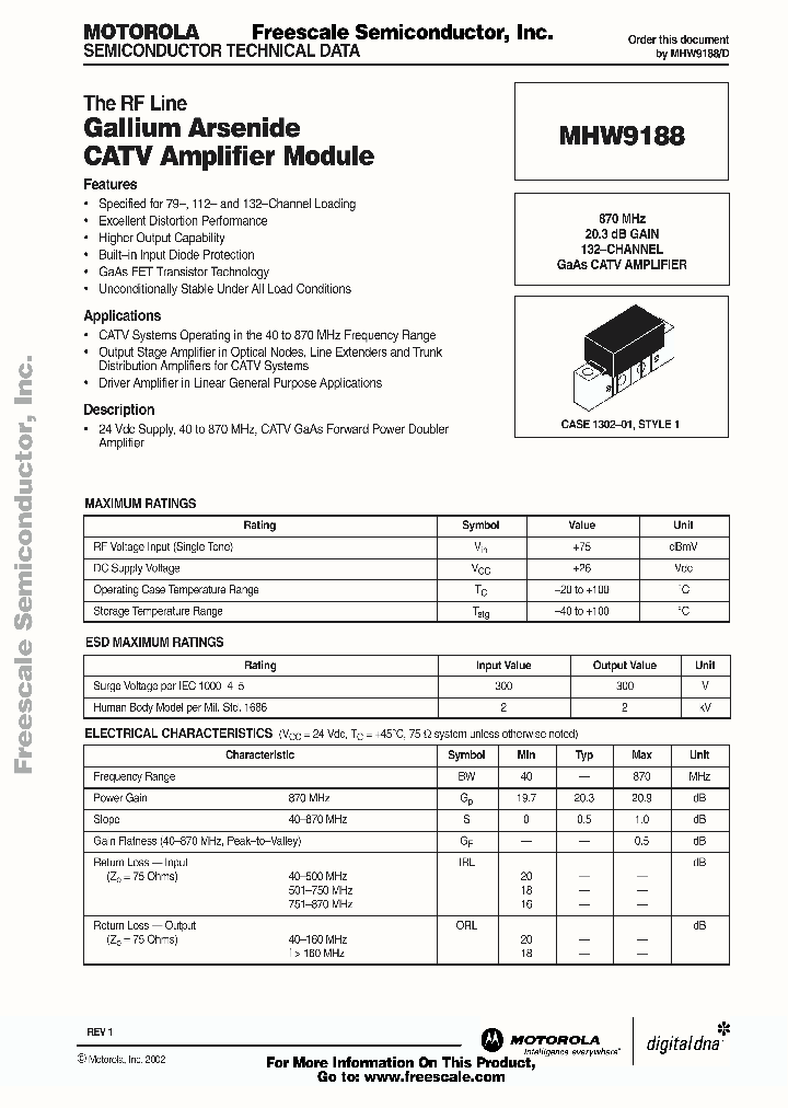 MHW9188_52849.PDF Datasheet