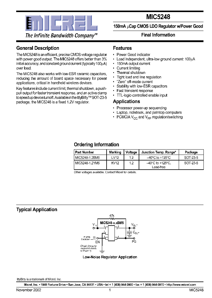 MIC5248_31909.PDF Datasheet