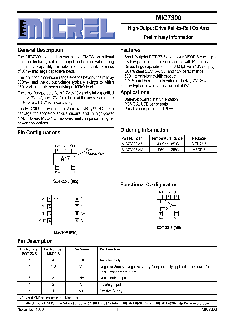 MIC7300_32036.PDF Datasheet