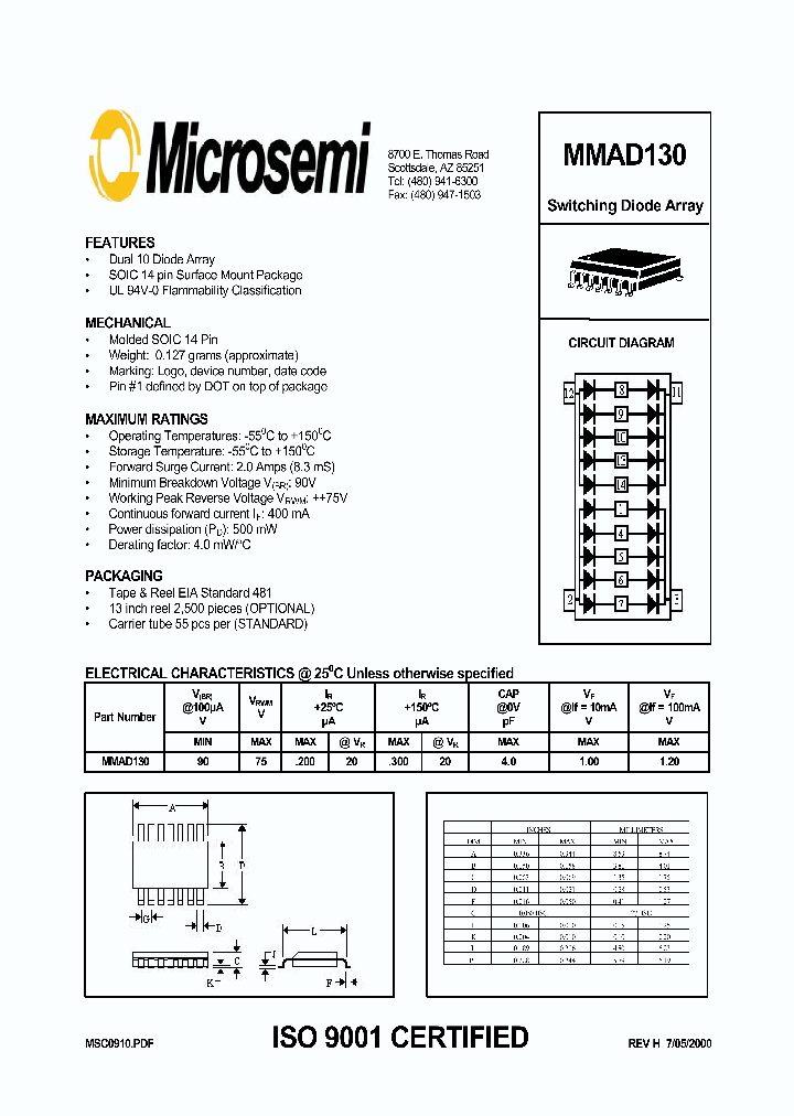 MMAD130_32117.PDF Datasheet