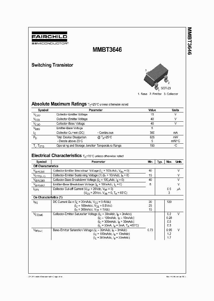 MMBT3646_148501.PDF Datasheet