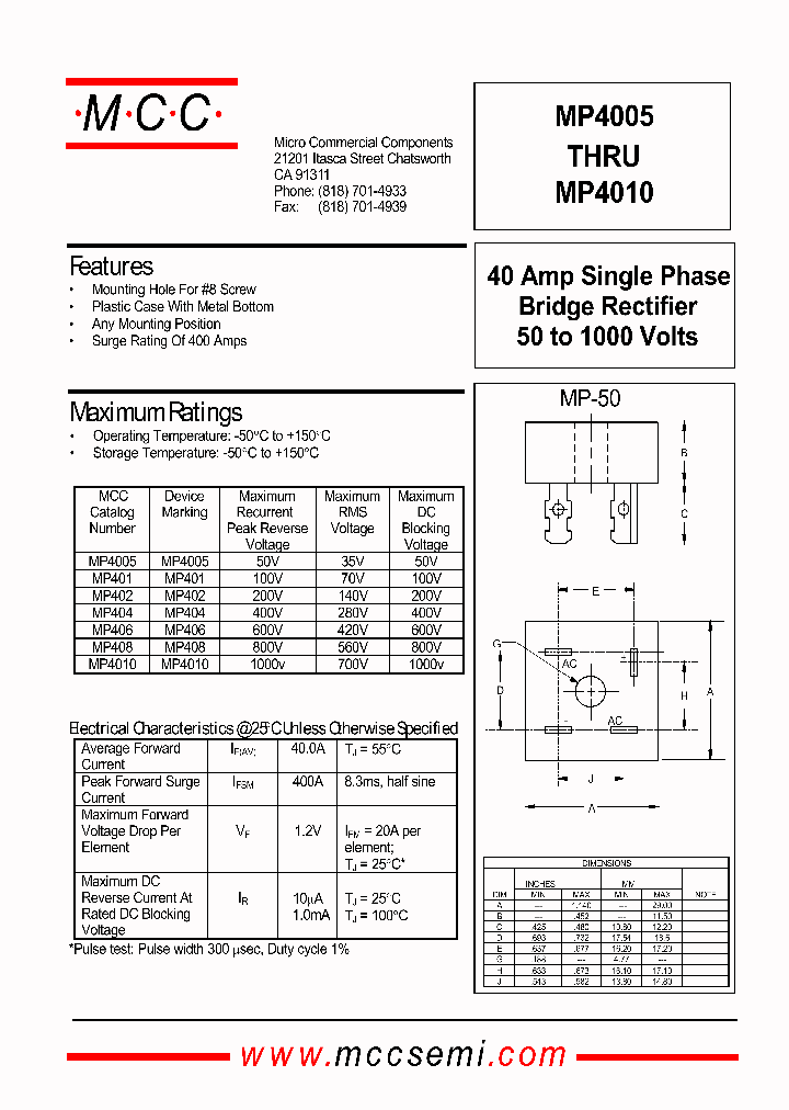 MP401_42114.PDF Datasheet