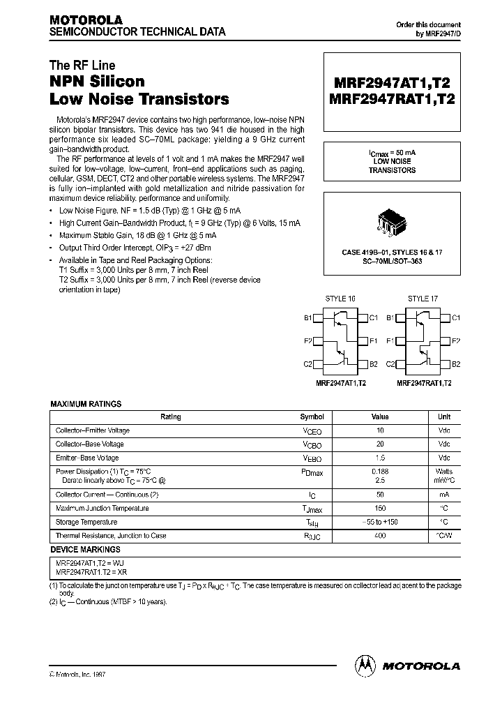 MRF2947_155153.PDF Datasheet