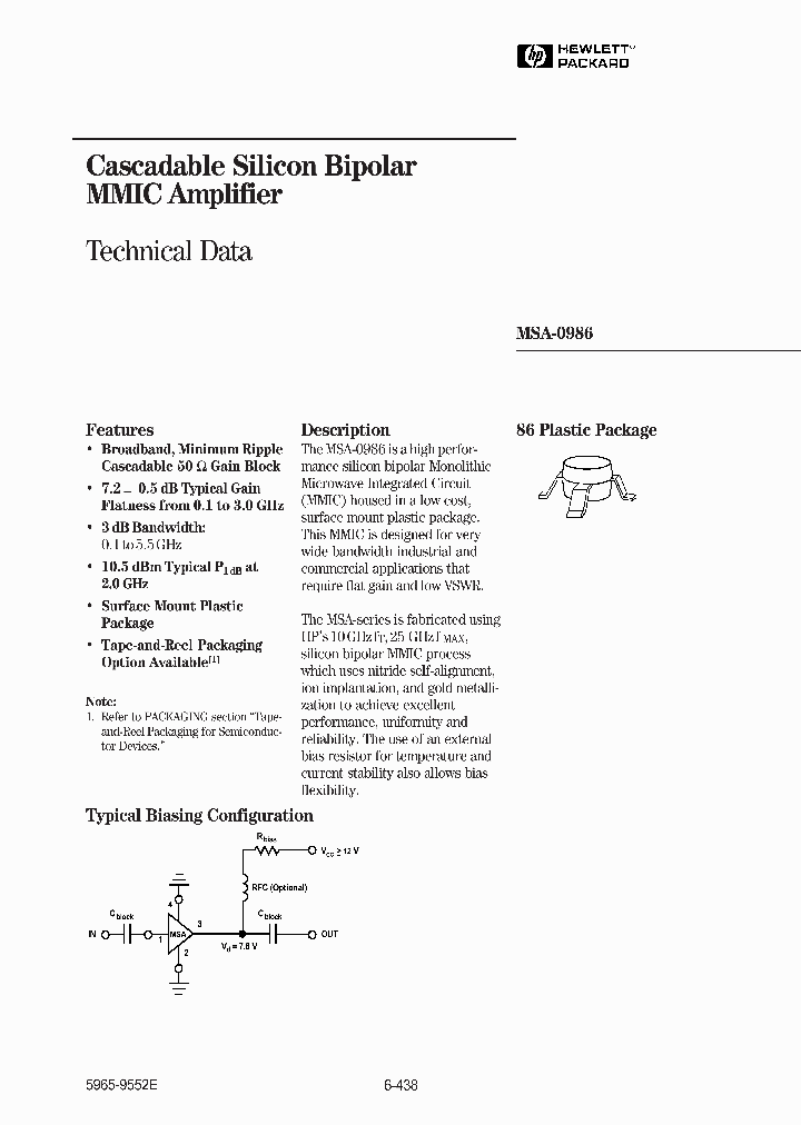 MSA-0986_101902.PDF Datasheet