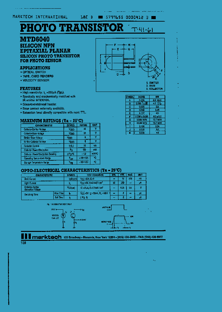 MTD6040_70765.PDF Datasheet