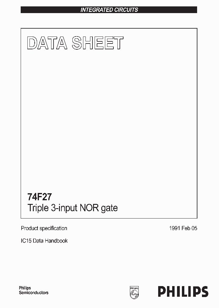 74F27_89894.PDF Datasheet