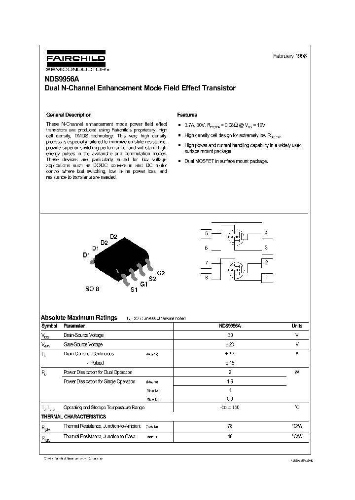 NDS9956_137814.PDF Datasheet