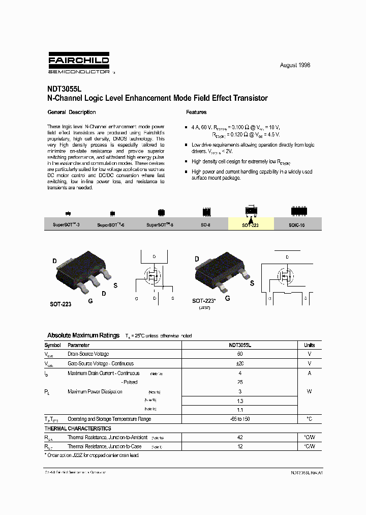 NDT3055L_161683.PDF Datasheet