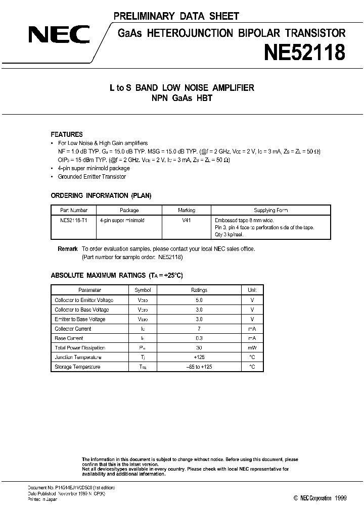 NE52118_164312.PDF Datasheet