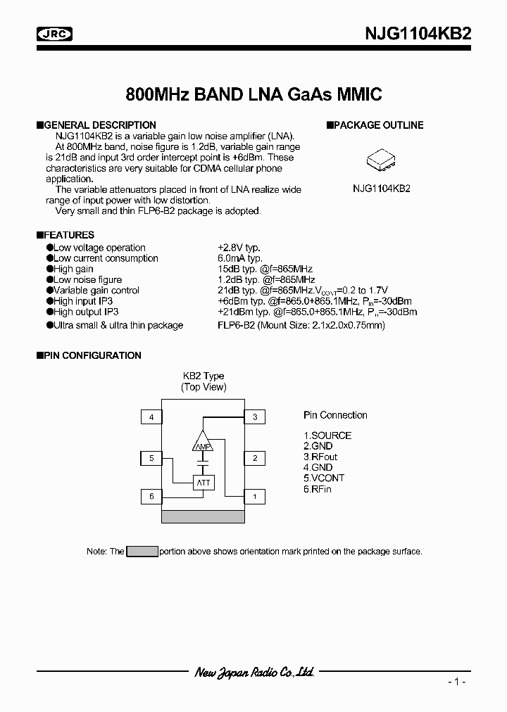 NJG1104KB2_175796.PDF Datasheet