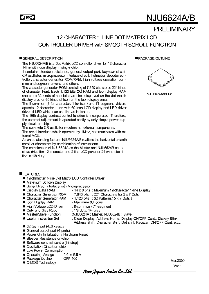 NJU6624A_61481.PDF Datasheet