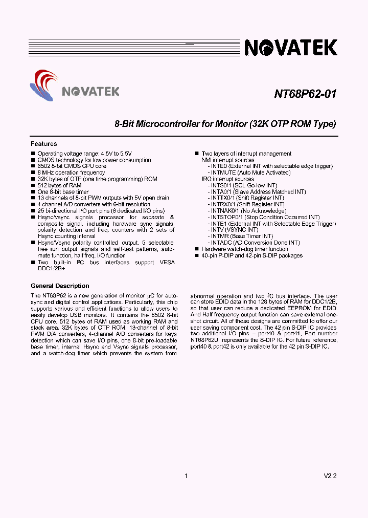NT68P62_42072.PDF Datasheet